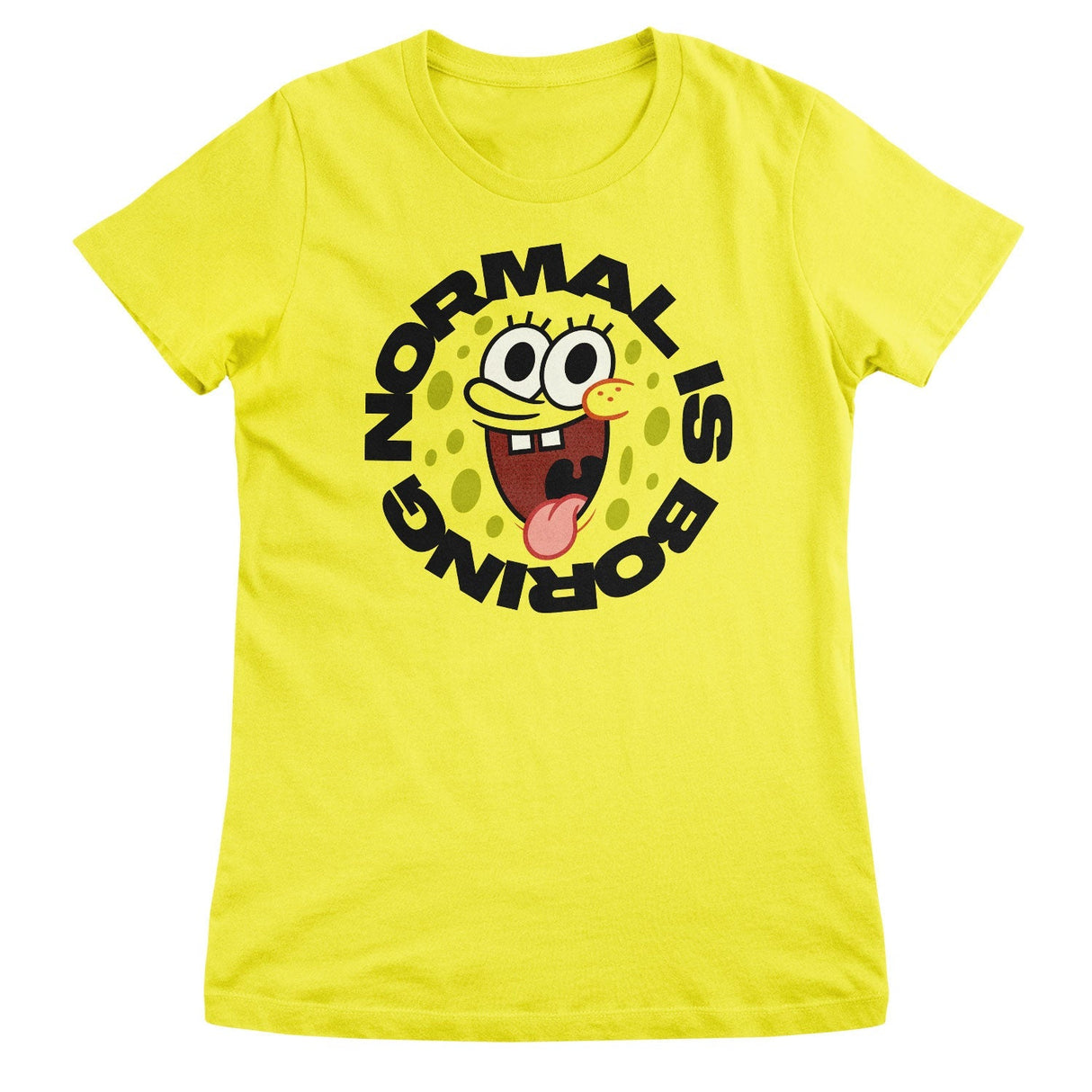 SpongeBob SquarePants - Normal Is Boring Women T-Shirt