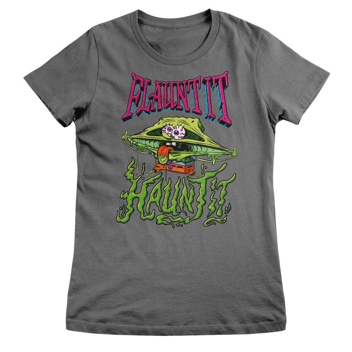 SpongeBob SquarePants - Flaunt It - Haunt It Women T-Shirt