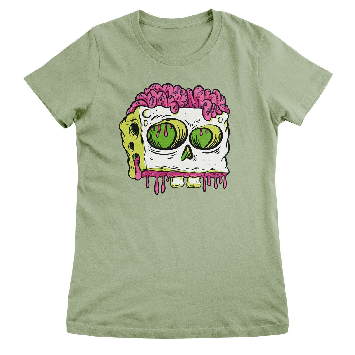 SpongeBob SquarePants - Skull Women T-Shirt
