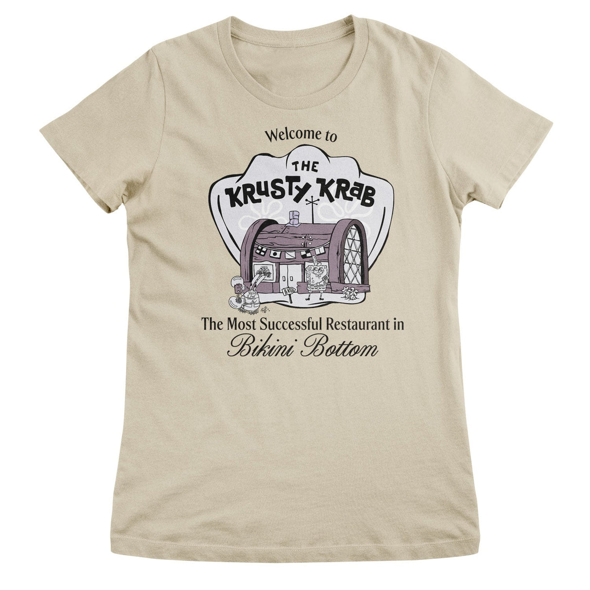 SpongeBob SquarePants - Welcome To The Krusty Krab Women T-Shirt