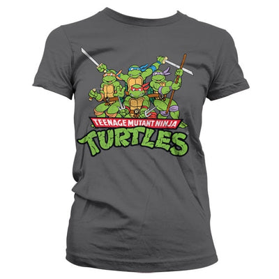 Teenage Mutant Ninja Turtles - Distressed Group Women T-Shirt