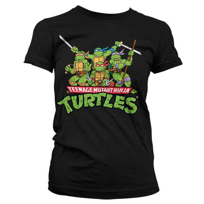 Teenage Mutant Ninja Turtles - Distressed Group Women T-Shirt