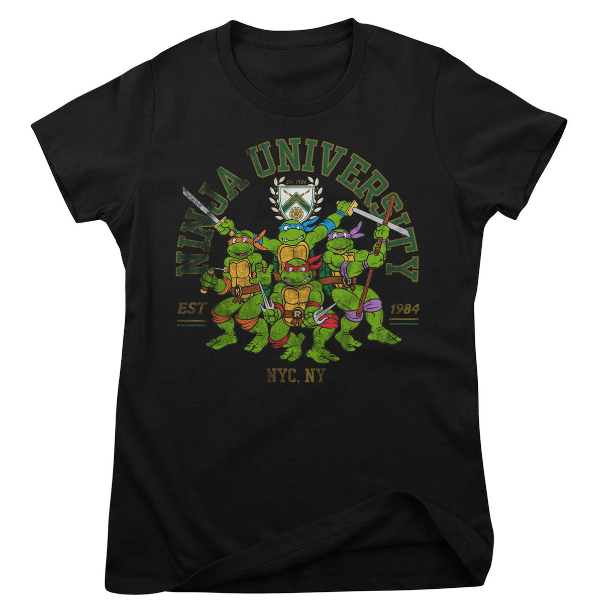 Teenage Mutant Ninja Turtles - Ninja University Women T-Shirt