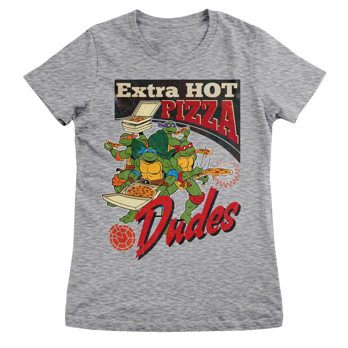 Teenage Mutant Ninja Turtles - Extra Hot Pizza Dudes Women T-Shirt