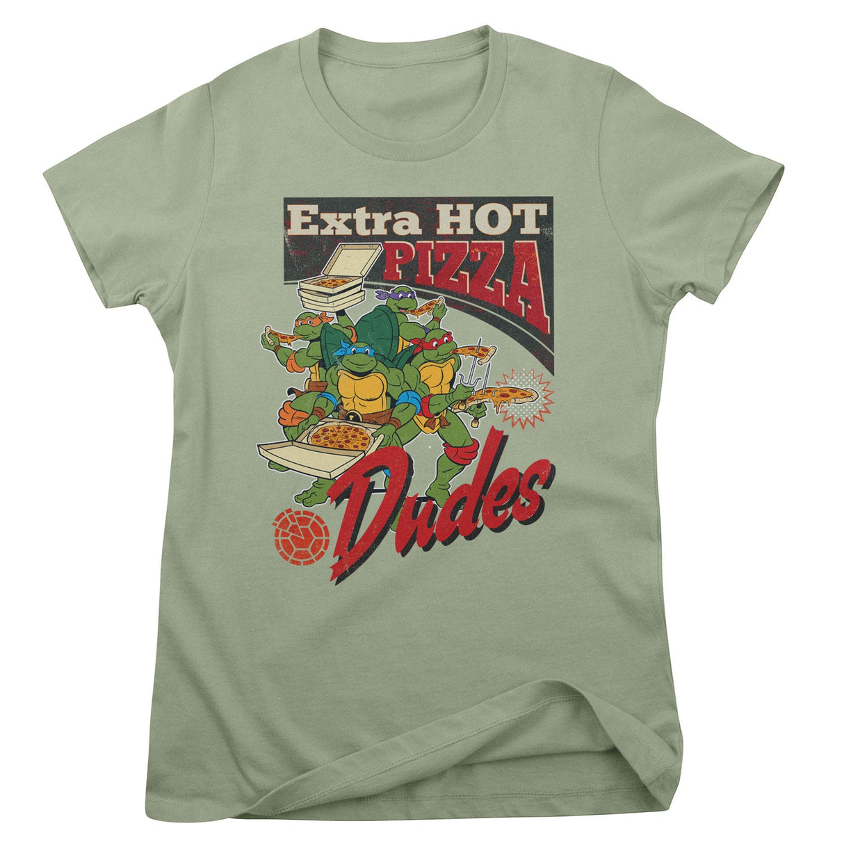 Teenage Mutant Ninja Turtles - Extra Hot Pizza Dudes Women T-Shirt