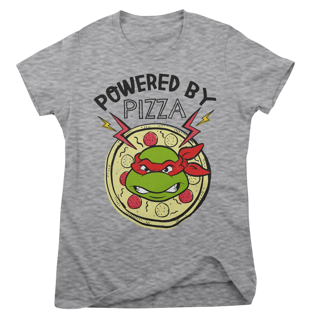 Teenage Mutant Ninja Turtles - Powered By Pizza Women T-Shirt