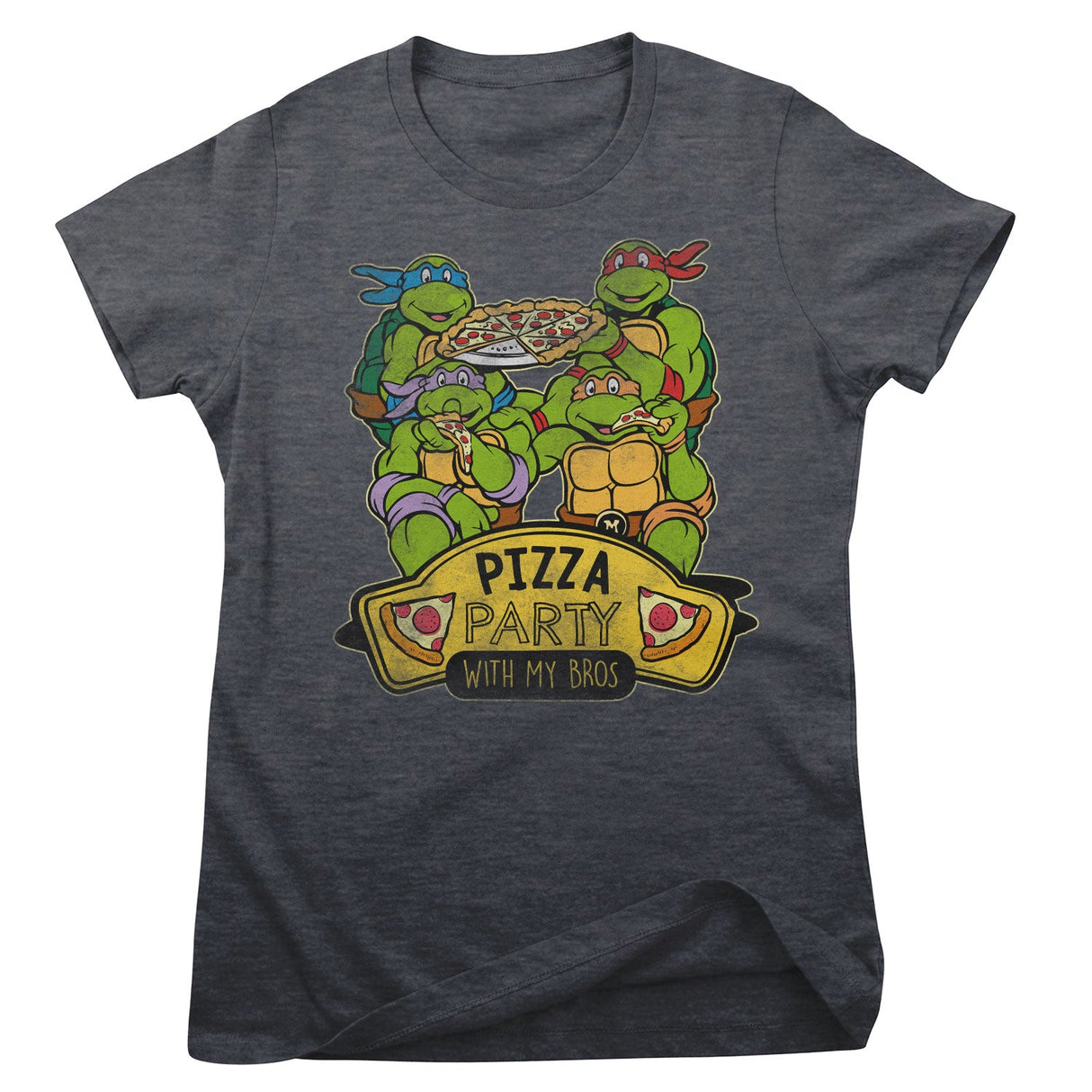 Teenage Mutant Ninja Turtles - Pizza Party With My Bros Women T-Shirt