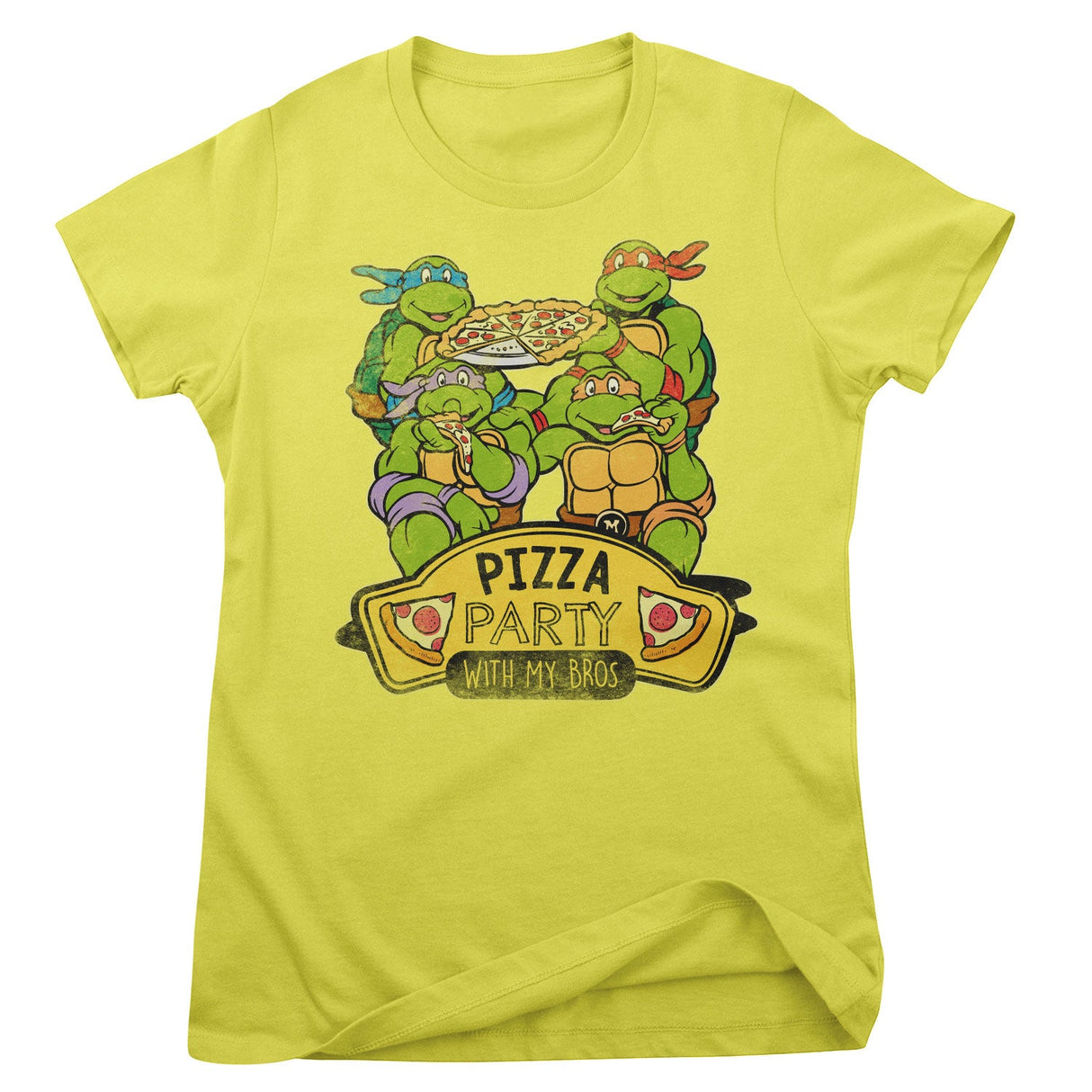 Teenage Mutant Ninja Turtles - Pizza Party With My Bros Women T-Shirt