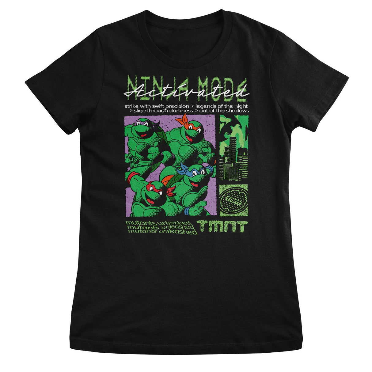 Teenage Mutant Ninja Turtles - Ninja Mode Activated Women T-Shirt