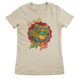 Teenage Mutant Ninja Turtles - On The Pizza Diet Women T-Shirt