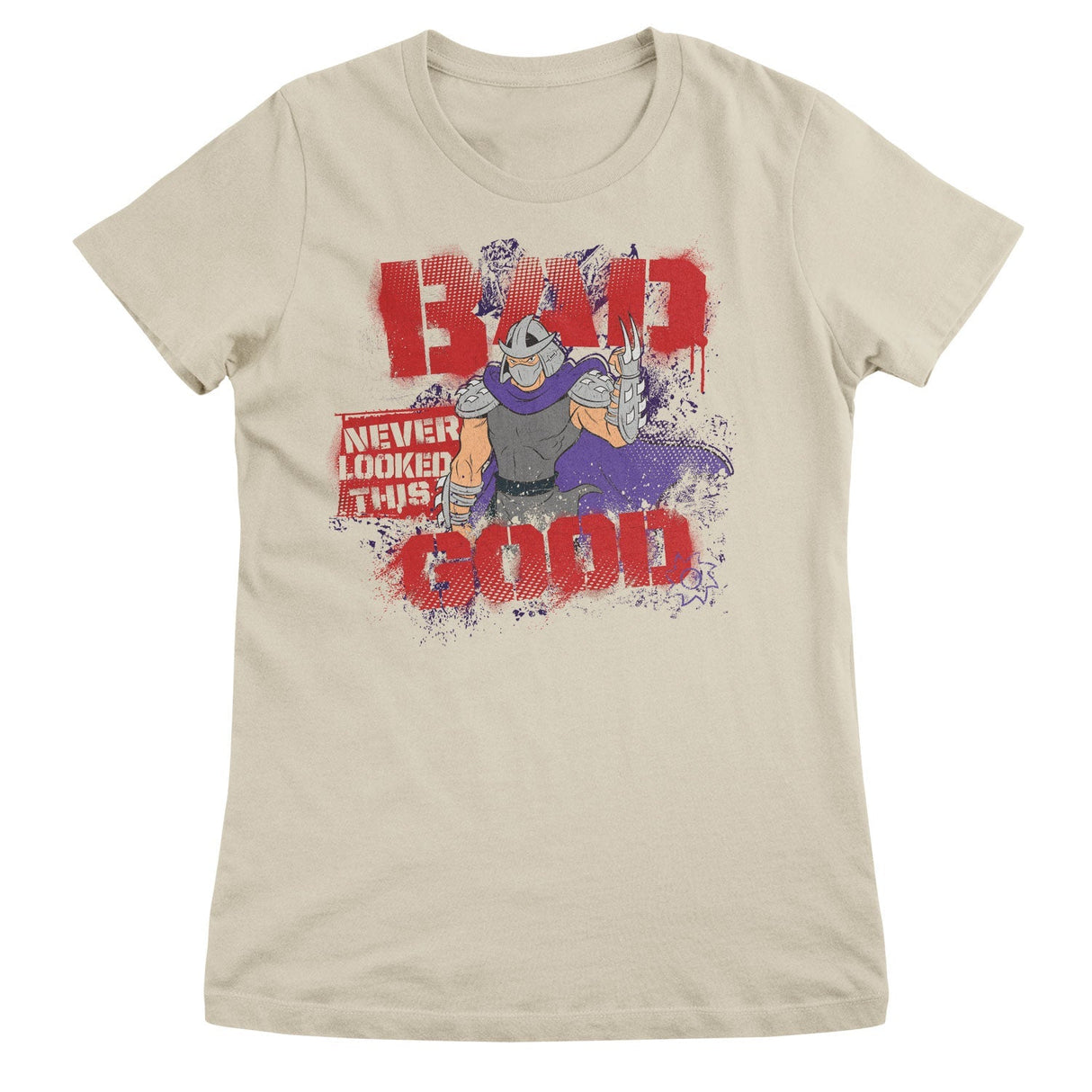 Teenage Mutant Ninja Turtles - The Shredder - Bad Never Looked This Good Women T-Shirt