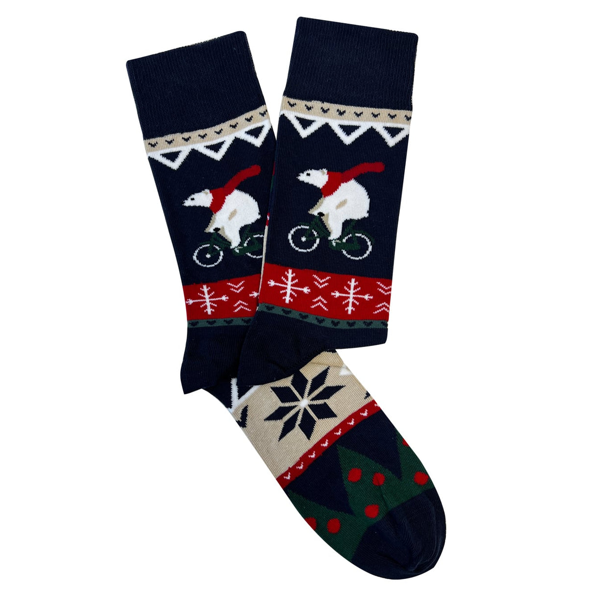 Nutees - Bear On Bicycle Socks