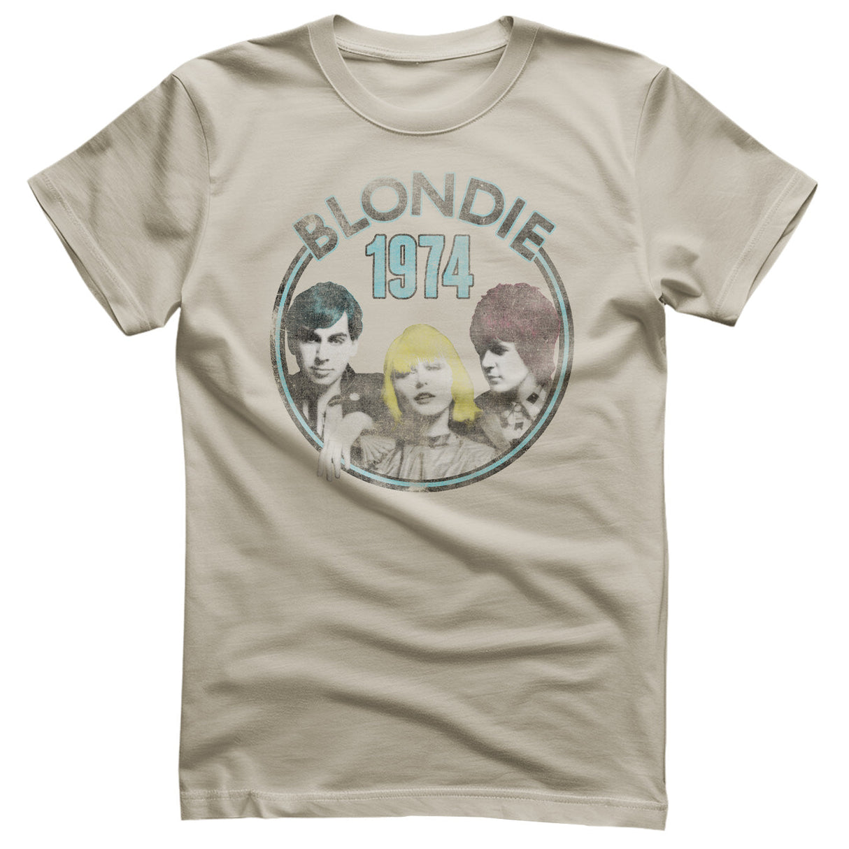 Blondie - Circular 1974 Mens T-Shirt