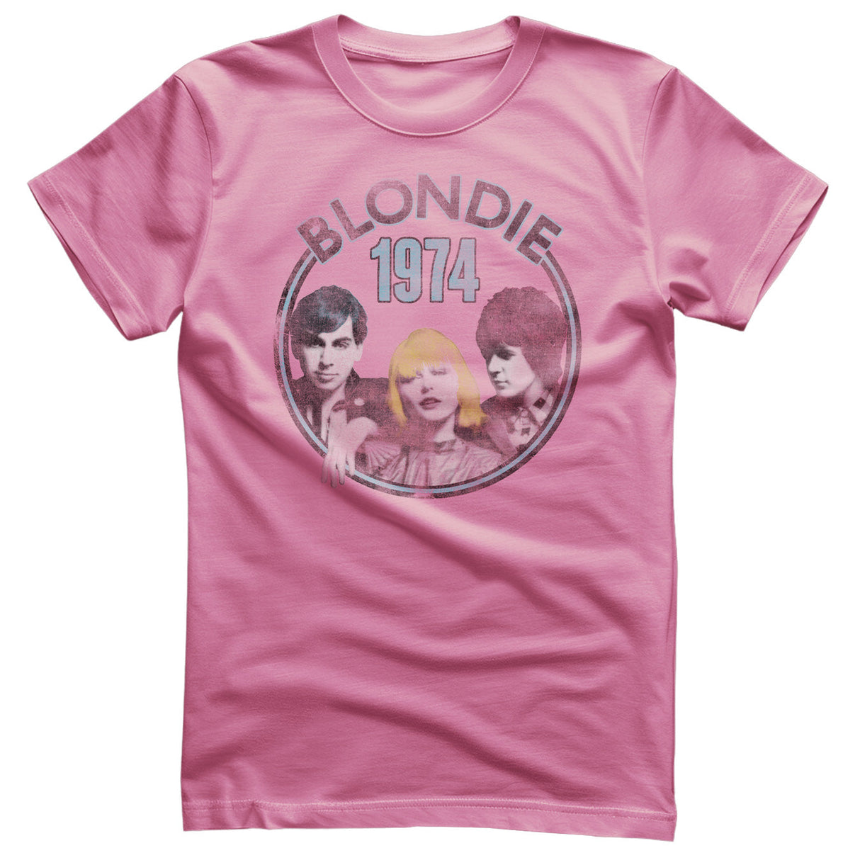 Blondie - Circular 1974 Mens T-Shirt