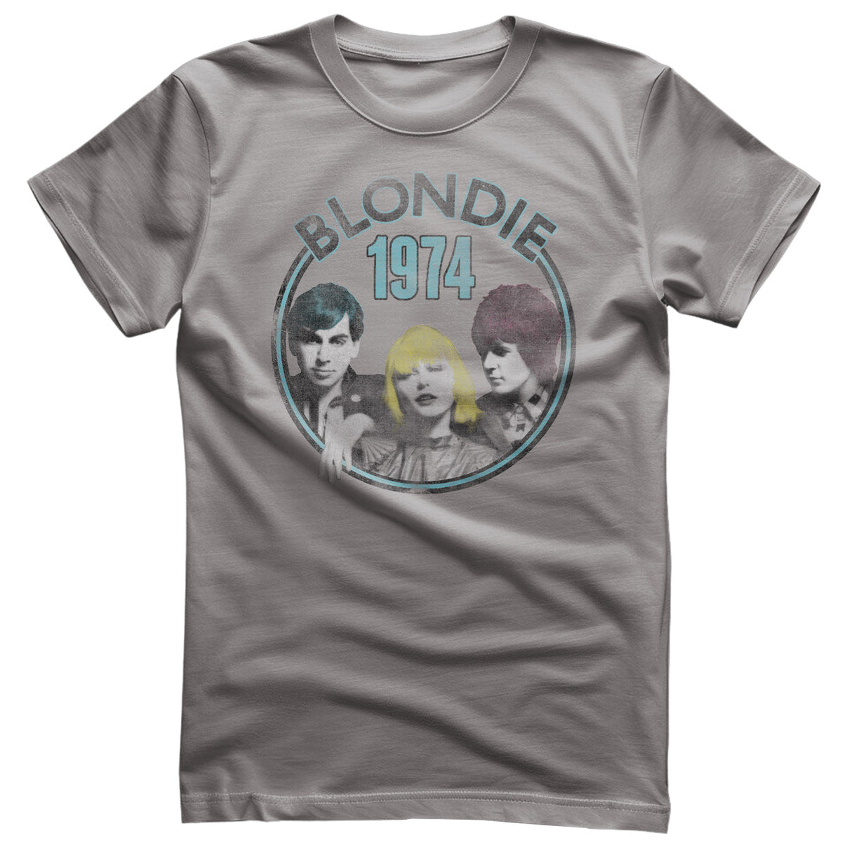 Blondie - Circular 1974 Mens T-Shirt