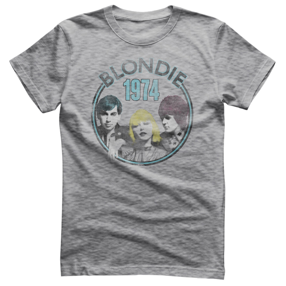 Blondie - Circular 1974 Mens T-Shirt