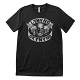 Lynyrd Skynyrd - Biker Patch Mens T-Shirt