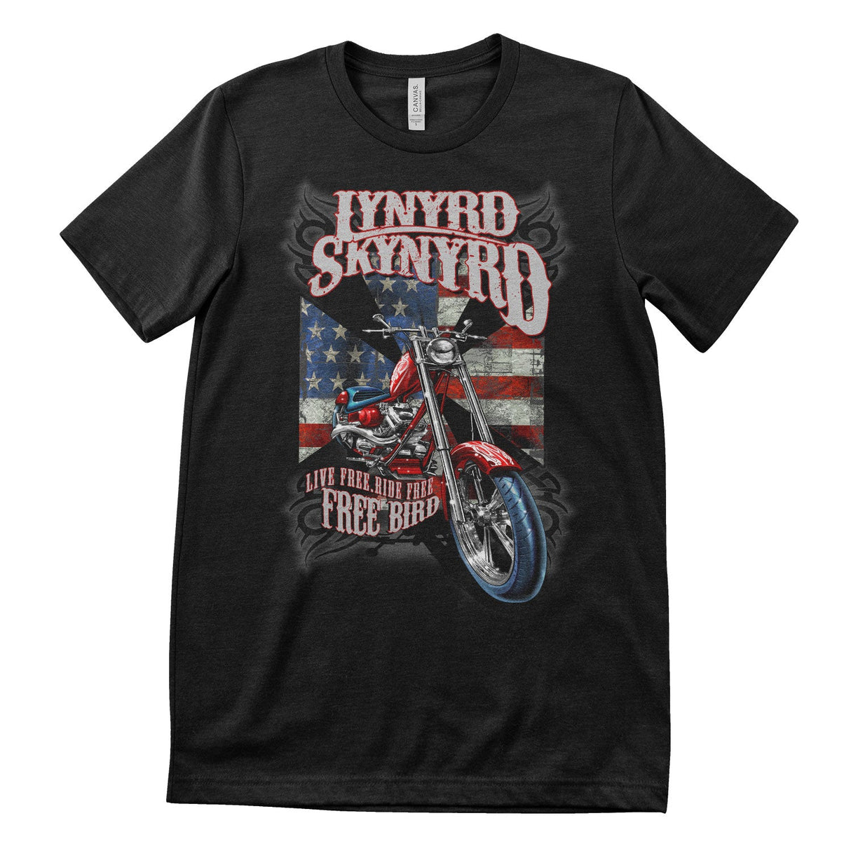 Lynyrd Skynyrd - Live Free Mens T-Shirt