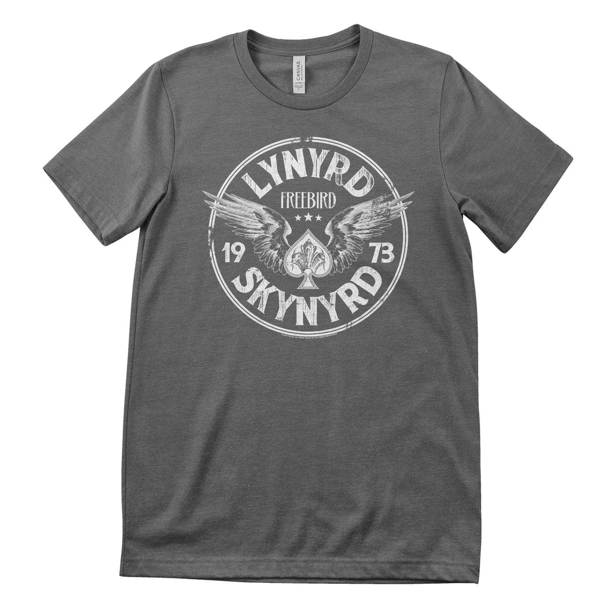 Lynyrd Skynyrd - 1973 Circle Patch Mens T-Shirt