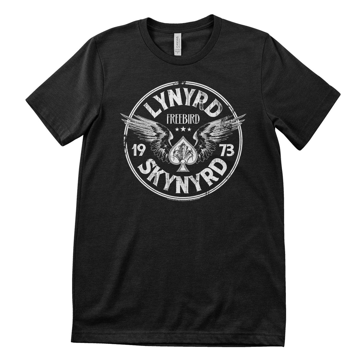 Lynyrd Skynyrd - 1973 Circle Patch Mens T-Shirt