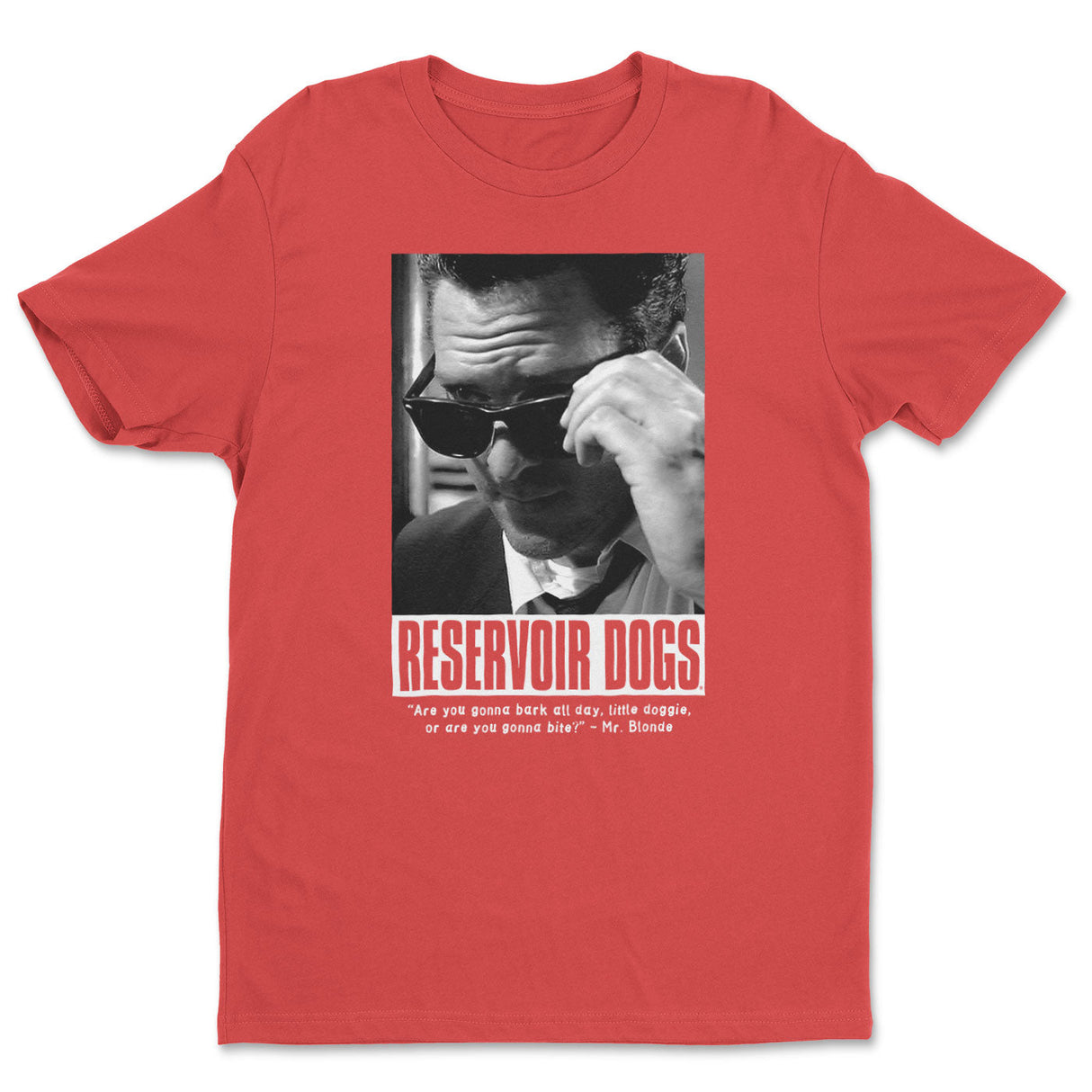 Reservoir Dogs - Bark All Day or Bite Mens T-Shirt