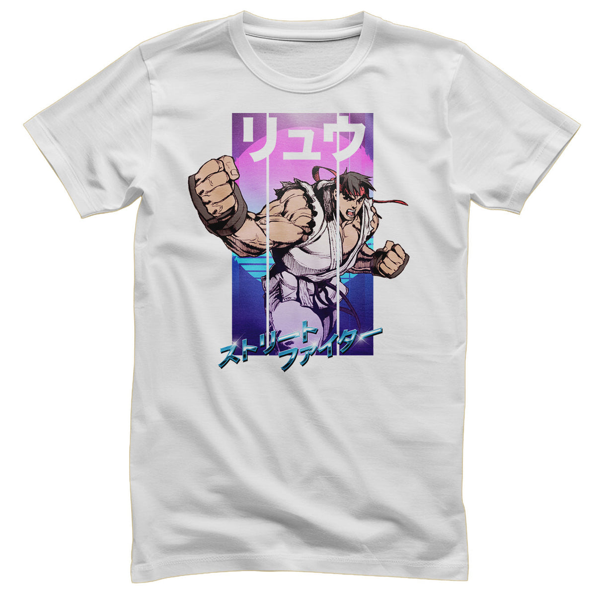Street Fighter - Street Fighther Japanese Mens T-Shirt