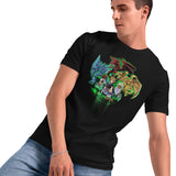 Yu-Gi-Oh! - Glow Mens T-Shirt