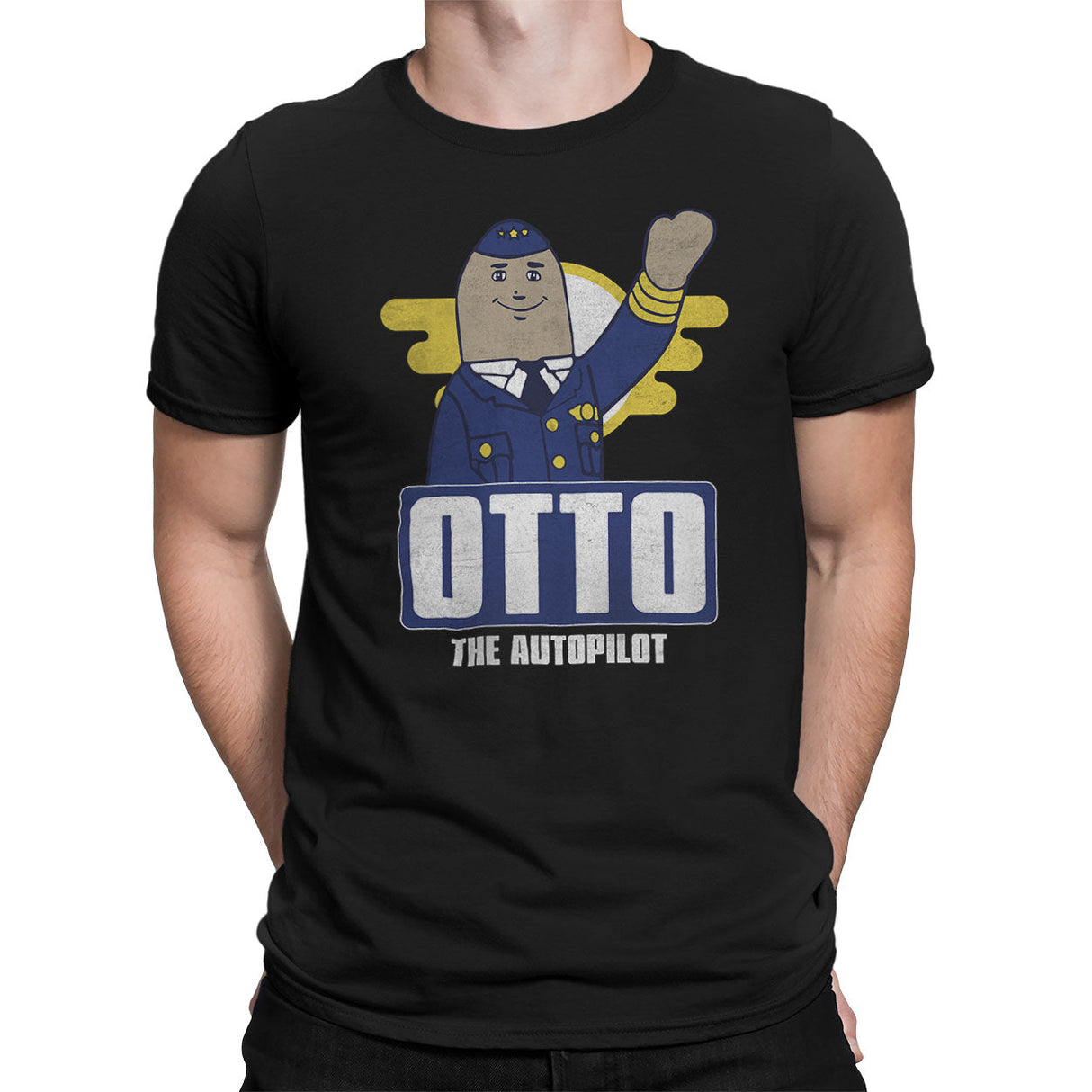Airplane! - OTTO The Autopilot Mens T-Shirt