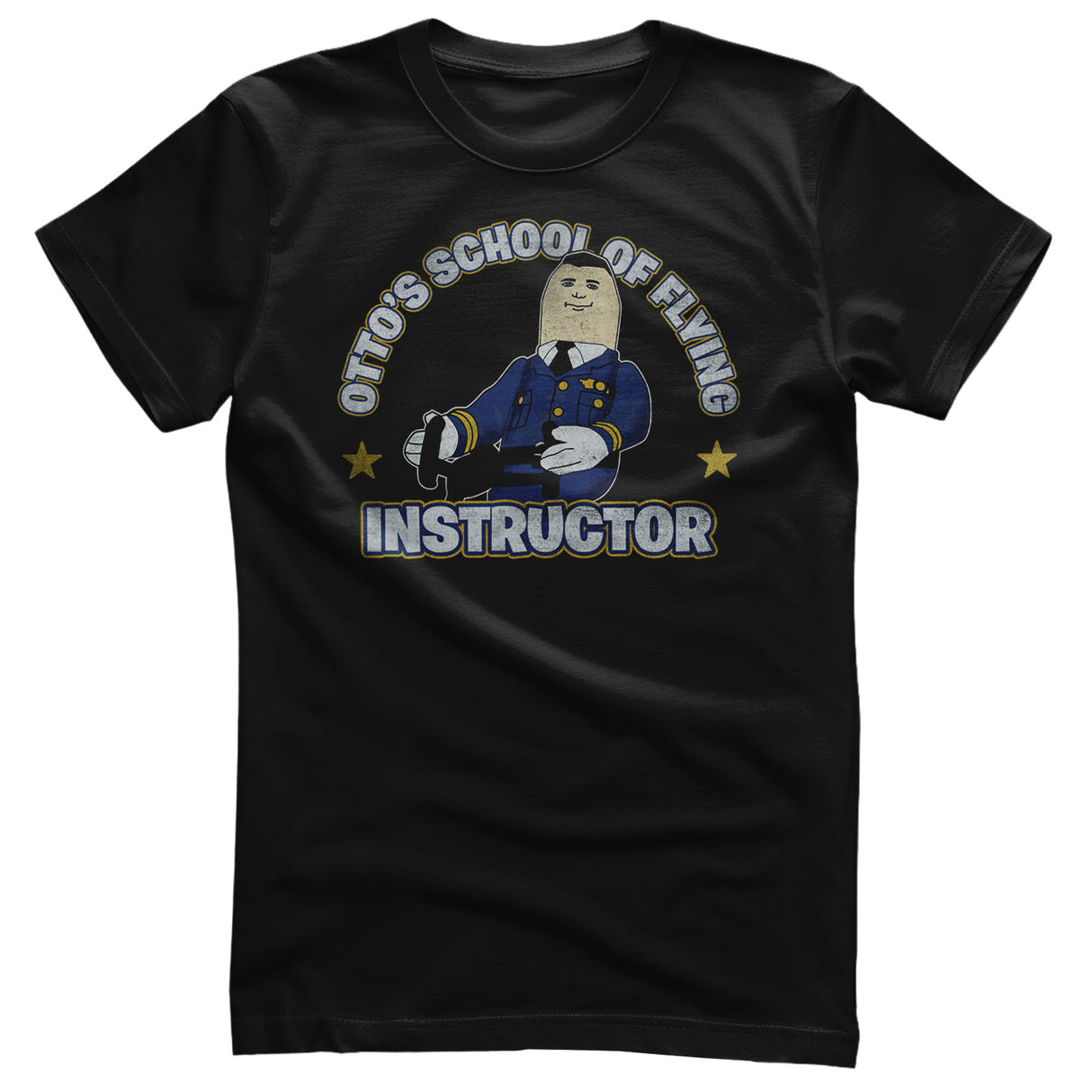 Airplane! - Otto's School Of Flying Mens T-Shirt