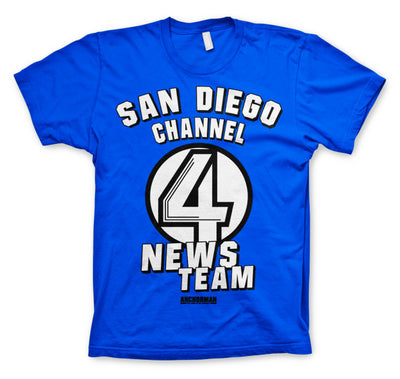 Anchorman - San Diego Channel 4 Mens T-Shirt