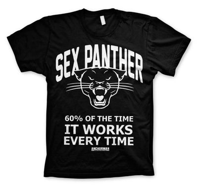 Anchorman - Sex Panther Mens T-Shirt