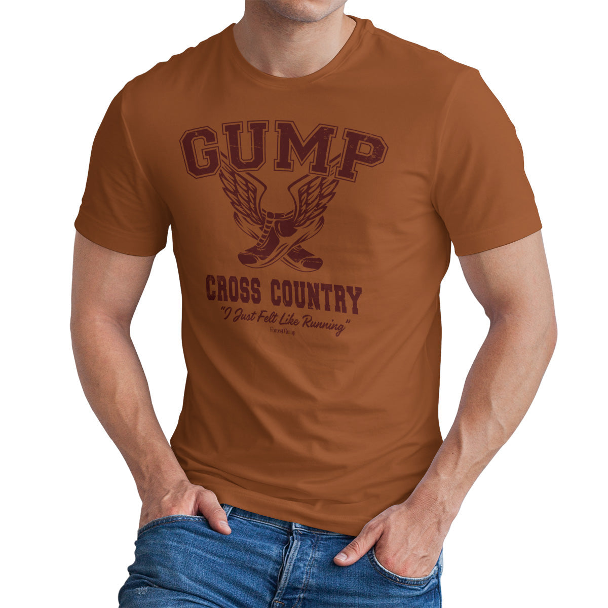 Forrest Gump - Cross Country Mens T-Shirt