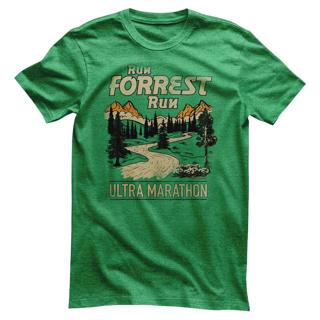 Forrest Gump - Run Forrest Run - Ultra Marathon Mens T-Shirt