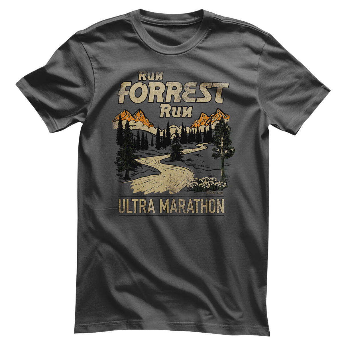 Forrest Gump - Run Forrest Run - Ultra Marathon Mens T-Shirt