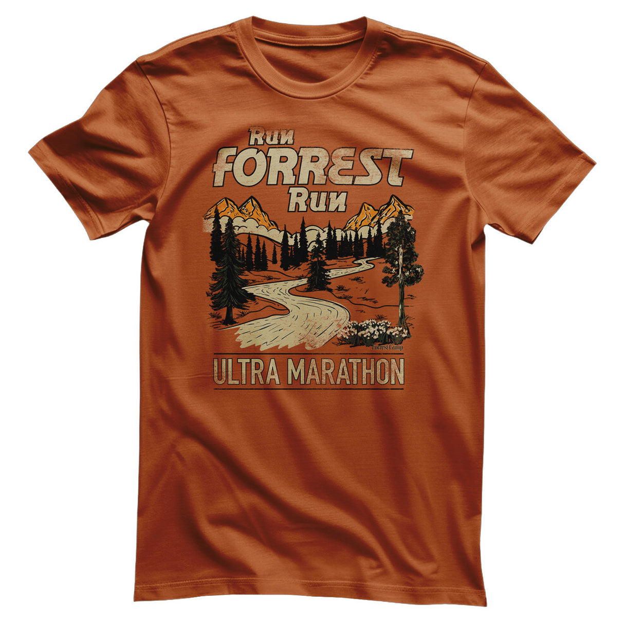 Forrest Gump - Run Forrest Run - Ultra Marathon Mens T-Shirt