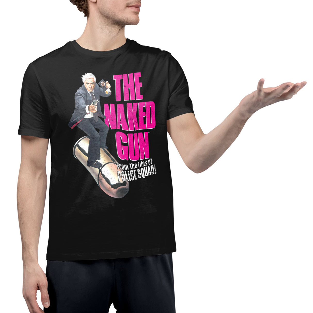 The Naked Gun - Poster Mens T-Shirt