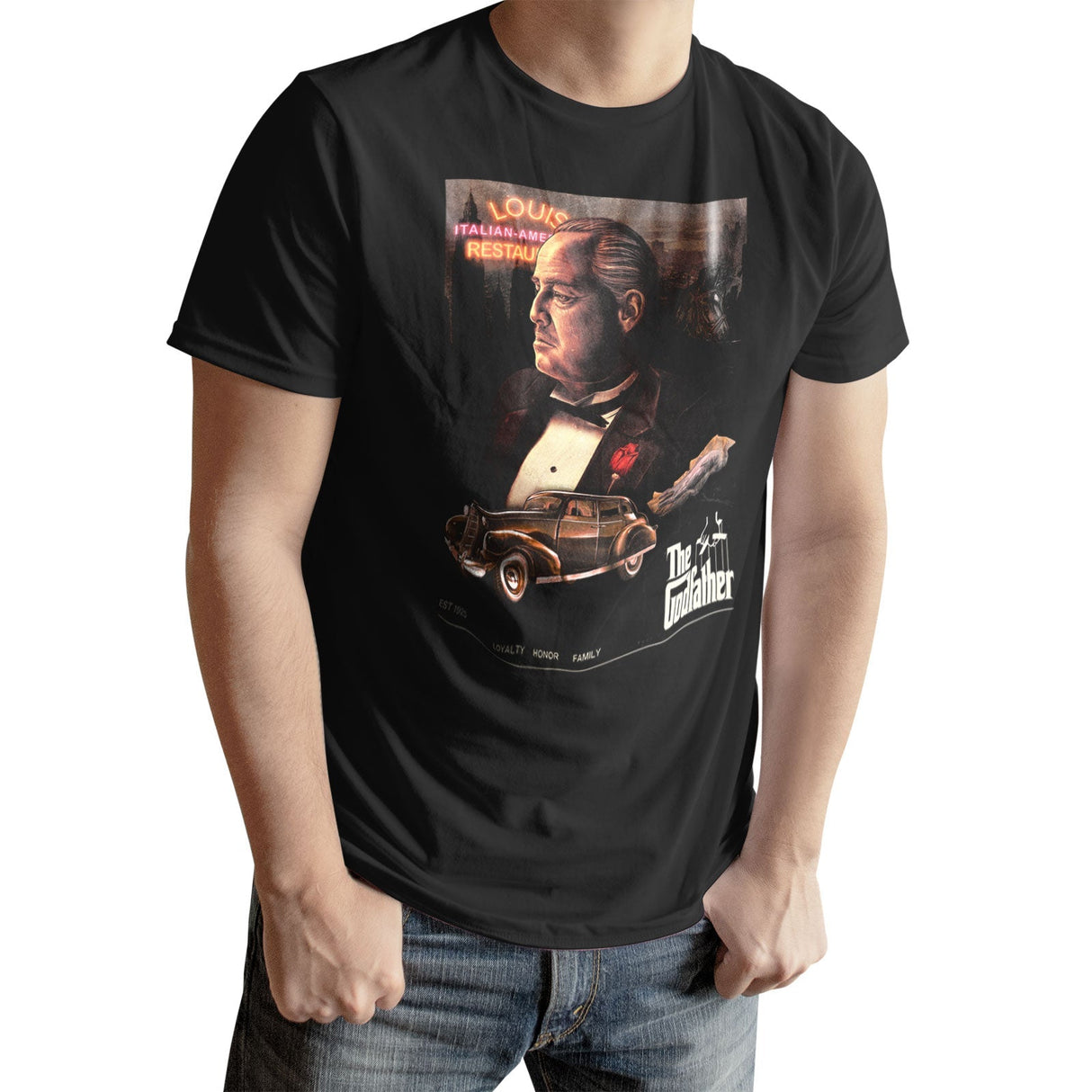 The Godfather - Retro Mens T-Shirt