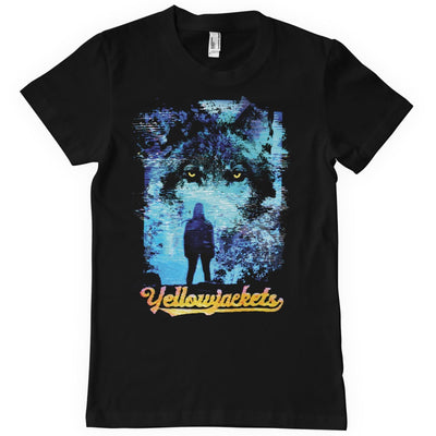 Yellowjackets - Distressed Yellowjackets Wolf Mens T-Shirt