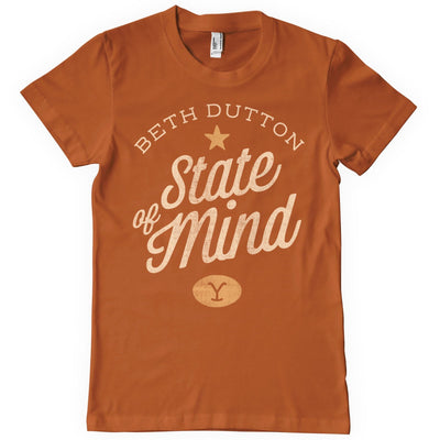 Yellowstone - Beth Dutton State Of Mind Mens T-Shirt