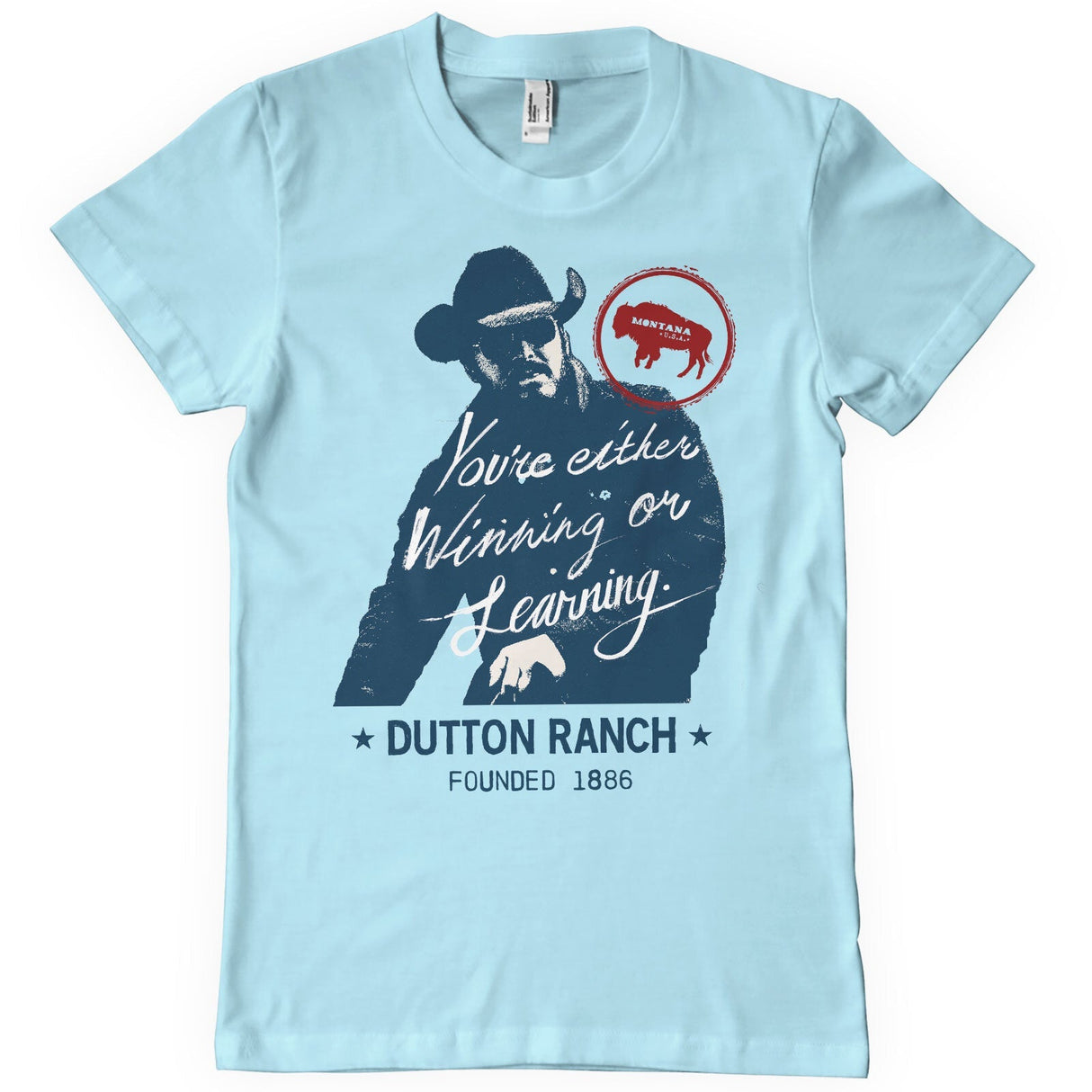 Yellowstone - Winning Or Learning Mens T-Shirt
