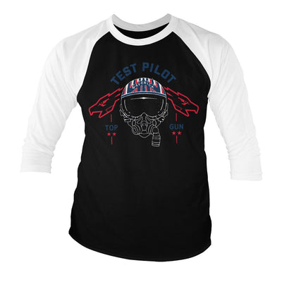 Top Gun: Maverick - Top Gun Test Pilot Baseball Long Sleeve T-Shirt