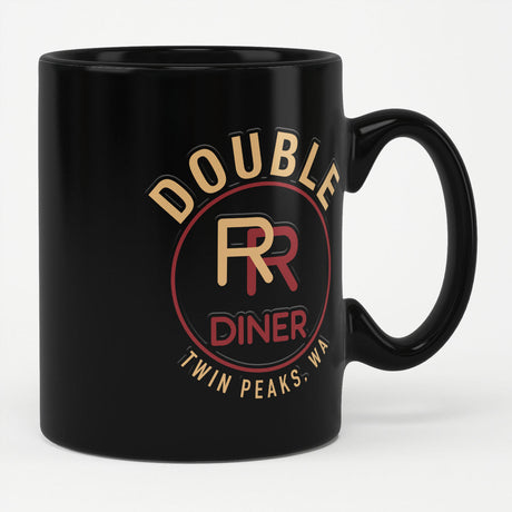 Twin Peaks - Double RR Diner Mug Coffee Mug