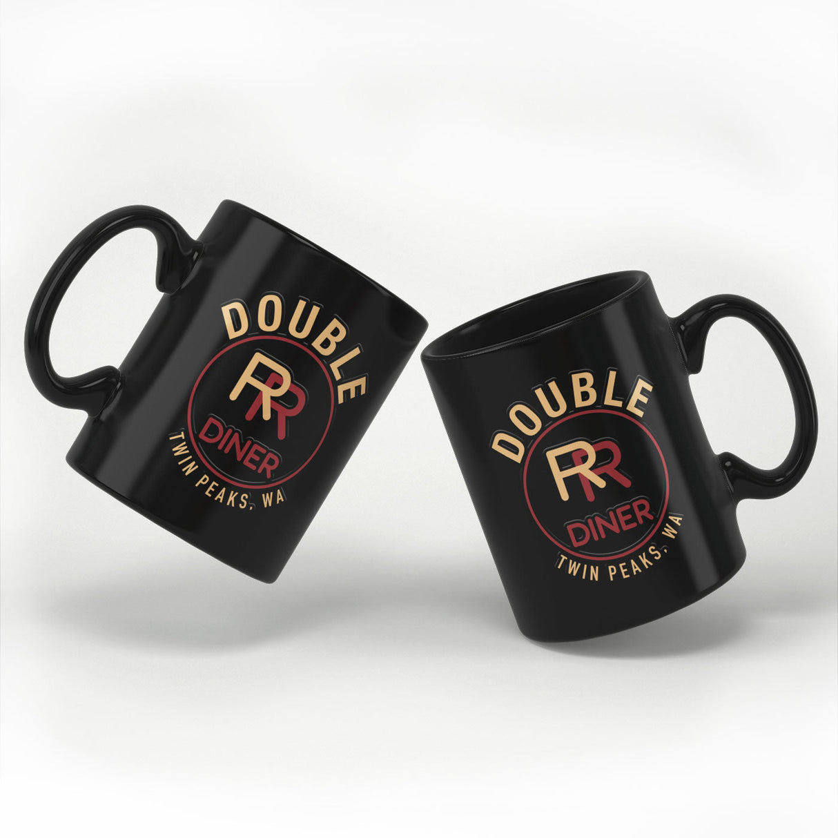 Twin Peaks - Double RR Diner Mug Coffee Mug