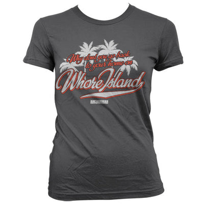 Anchorman - Whore Island Women T-Shirt