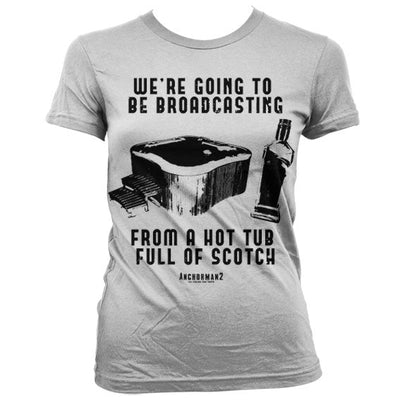 Anchorman - Hot Tub Full Of Scotch Women T-Shirt