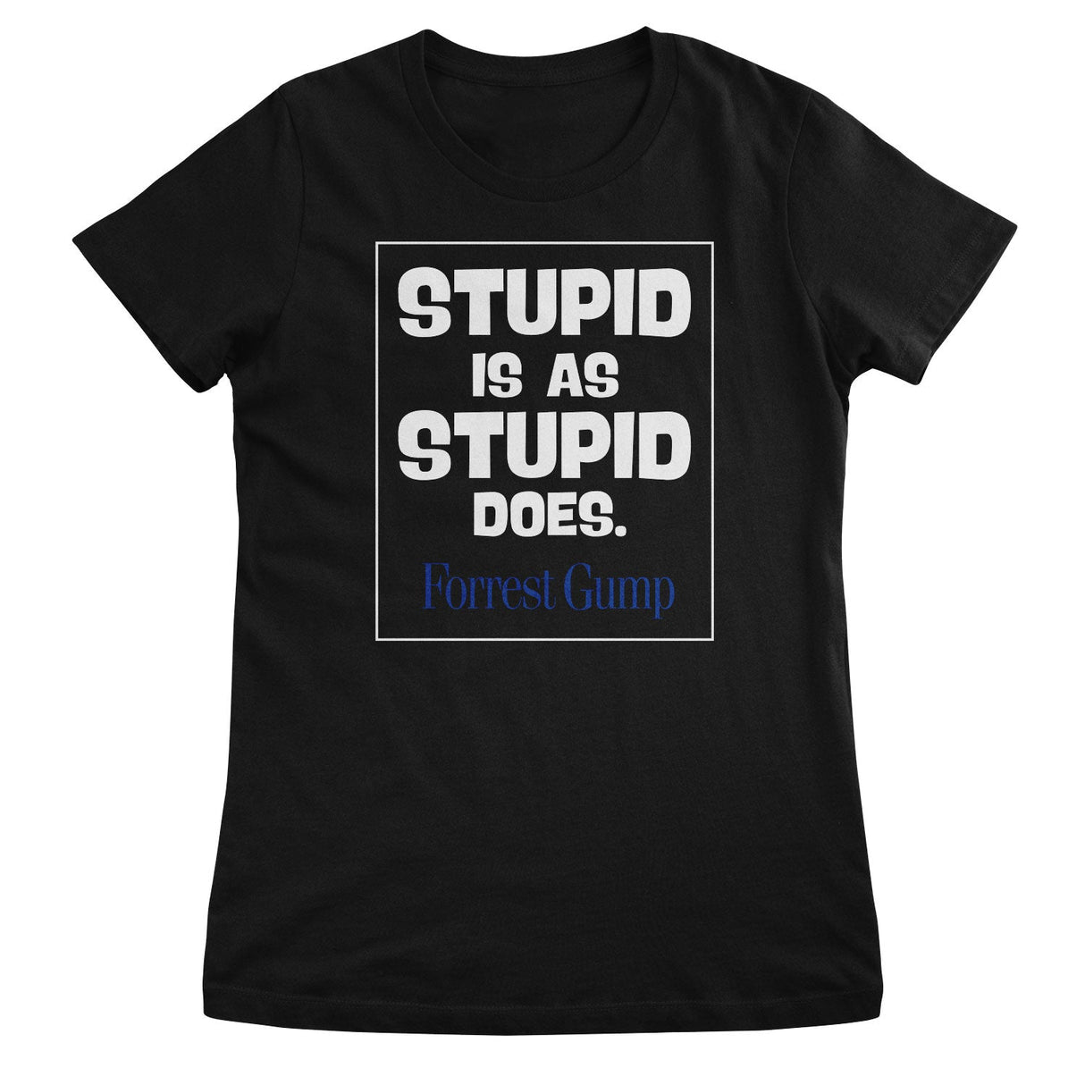 Forrest Gump - Stupid Is As Stupid Does Mens T-Shirt