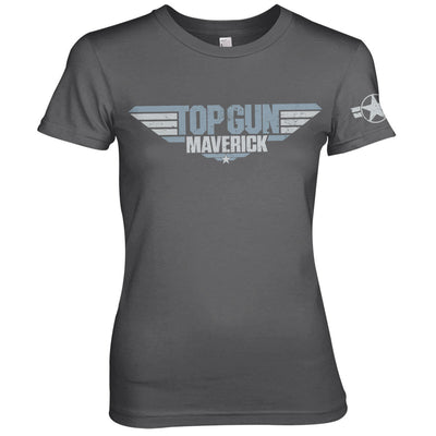 Top Gun: Maverick - Top Gun Maverick Distressed Logo Women T-Shirt