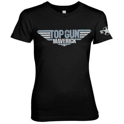 Top Gun: Maverick - Top Gun Maverick Distressed Logo Women T-Shirt