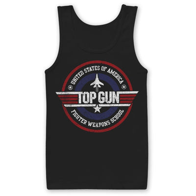 Top Gun - Fighter Weapons School Mens Tank Top Vest