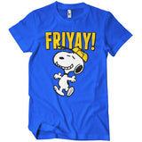 Peanuts - Snoopy - Friyay! Mens T-Shirt